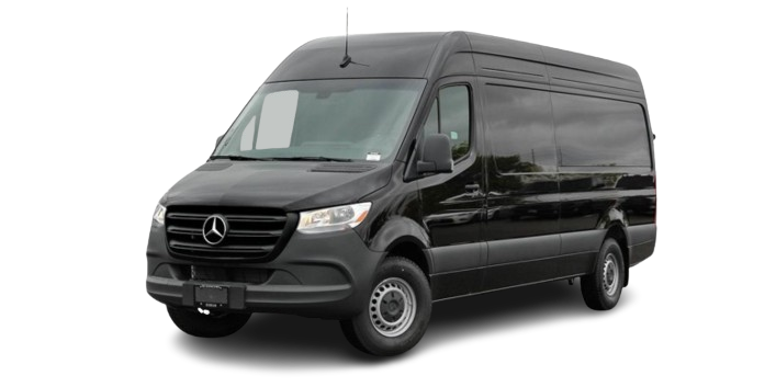 Chauffeur driven Mercedes Benz Sprinter